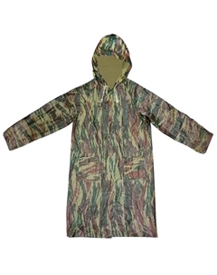 Плащ-дождевик с капюшоном 466636 цвет камуфляж размер M Garden show