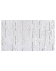 Коврик для ванной Fixsen Diamont 70x120 см цвет серый