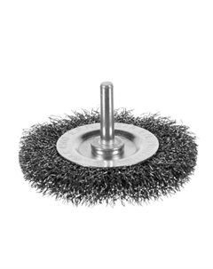 Щетка для дрели дисковая 75 мм металлическая Dexter