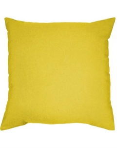 Подушка Pharell 40x40 см цвет желтый Banana 4 Inspire