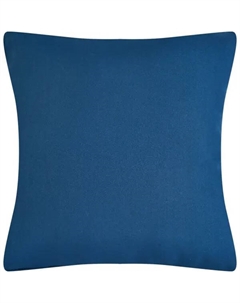 Подушка Denim 1 40x40 см цвет синий Inspire