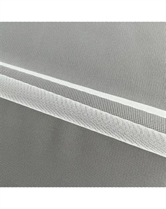 Тюль 1 м/п с утяжелителем 295 см цвет белый Без бренда