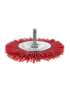 Щетка для дрели дисковая 100 мм нейлоновая Dexter