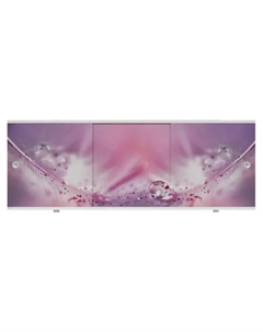 Экран под ванну фронтальный Метакам Премиум А 148 см цвет розовый