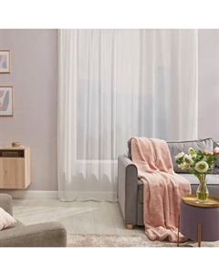 Тюль на ленте «Фентези Макраме» 250x260 см цвет бежевый Amore mio