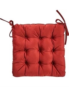 Подушка на сиденье «Cocktail 1» 40x36 см цвет терракот Linen way