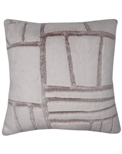 Подушка Stone 45x45 см цвет бежевый Linen way