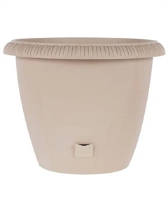 Горшок цветочный Жардин ø40 h33 см v20.5 л пластик золотой Tek.a.tek