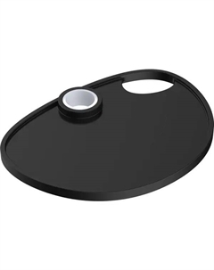 Мыльница для душевой штанги Iddis Agua AGUPM0i17 пластик цвет черный матовый