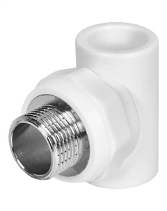 Тройник комбинированный 25x3/4"x25 мм НР ВП полипропилен VTP.733.0.02505 Valtec