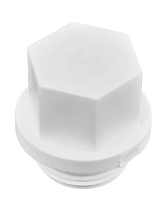 Заглушка 1" мм ВР ВП полипропилен VTP.791.0.06 Valtec
