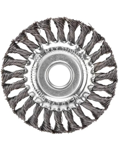 Щетка дисковая для УШМ 22.23x125 мм Kranz