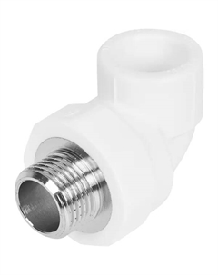 Угол комбинированный 90° 1/2"x20 мм НР ВП полипропилен VTP.753.0.02004 Valtec