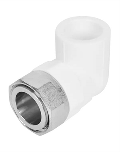 Угол комбинированный 90° 1"x25 мм ВР ВП полипропилен VTP.758.0.02506 Valtec