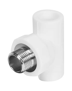 Тройник комбинированный 20x1/2"x20 мм НР ВП полипропилен VTP.733.0.02004 Valtec