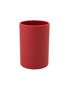 Стакан для зубных щеток Swensa Bland пластик цвет красный