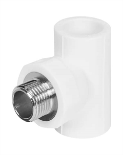 Тройник комбинированный 25x1/2"x25 мм НР ВП полипропилен VTP.733.0.02504 Valtec