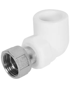 Угол комбинированный 90° 1/2"x20 мм ВР ВП полипропилен VTP.758.0.02004 Valtec