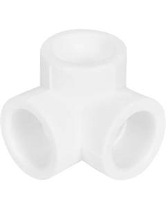 Тройник двухплоскостной ø20 мм полипропилен Valtec
