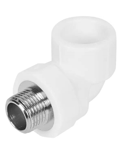 Угол комбинированный 90° 1/2"x25 мм НР ВП полипропилен VTP.753.0.02504 Valtec