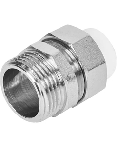 Муфта комбинированная 1"x20 мм НР ВП полипропилен VTP.761.0.02006 Valtec