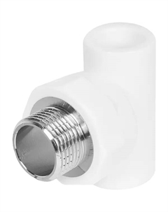 Тройник комбинированный 20x3/4"x20 мм НР ВП полипропилен VTP.733.0.02005 Valtec