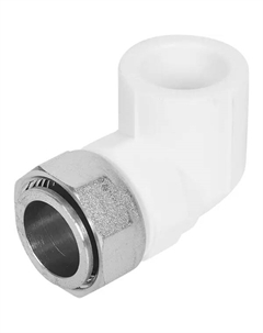 Угол комбинированный 90° 3/4"x20 мм ВР ВП полипропилен VTP.758.0.02005 Valtec