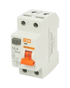 УЗО ВД1-63 2P 16 A 30 мА 4.5 кА AC SQ0203-0004 Tdm еlectric