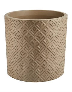 Кашпо Этна ø 280 мм 9.5 л французский серый Idea