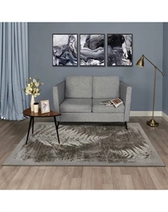 Ковер полиамид Сити Сильви 1749 140x200 см цвет коричневый Нева тафт