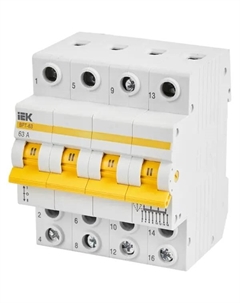 Выключатель-разъединитель трехпозиционный ВРТ-63 4P 63 А Iek