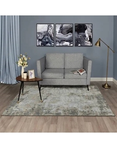 Ковер полиамид Сити Лина 1962 140x200 см цвет коричневый Нева тафт