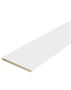 Добор дверной коробки Эмили/Стэп/Бланка 2070x200x10 мм полипропилен цвет белый Velldoris