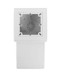 Распределительная коробка открытая 196x108x52 мм 2 ввода цвет белый Iek