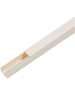 Кабель-канал Home 12x12 мм 2 м цвет белый Iek