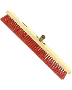 Щетка садовая дерево жесткая щетина 50 см без ручки Сибртех