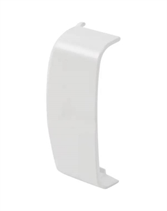 Заглушка для кабель-канала 80x20 мм цвет белый Iek