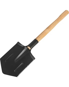 Лопата туристическая 51 см сталь с черенком Павловская заря