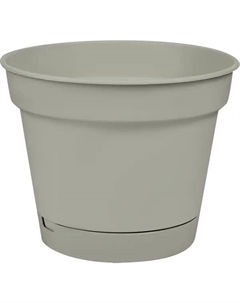 Горшок цветочный Mint ø150 h11.3 см v1.2 л пластик серый Homwer