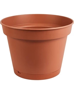 Горшок цветочный Mint ø310 h22.7 см v10.7 л пластик терракотовый Homwer