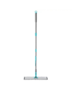 Швабра для пола Ультра микрофибра с телескопической ручкой цвет бирюзовый You'll love