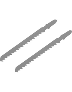 Пилка для лобзика по дереву T144DF 75 мм 2 шт. Elitech