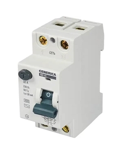 УЗО ВД1-63 2P 32 A 30 мА 4.5 кА AC Generica