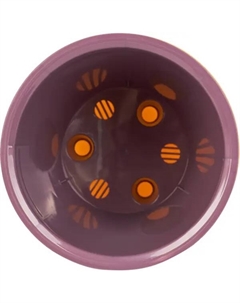 Горшок цветочный London ø12.6 h11.3 см v1 л пластик спелая груша Ingreen