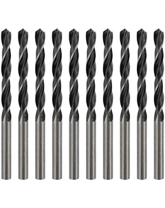 Сверло спиральное по металлу HSS KR-91-0608 2.5x57 мм, 10 шт. Kranz