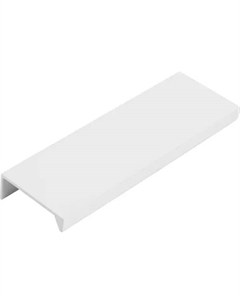 Мебельная ручка-профиль белый 96 мм Jet