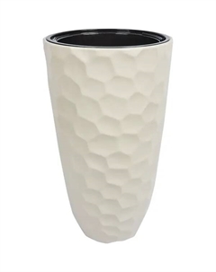 Кашпо Мозайка ø34 h63 см 9 л цвет кремовый Idea