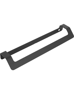 Мебельная ручка-профиль черная 128 мм Jet