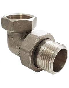 Сгон угловой американка 3/4"x3/4" ВР-НР латунь Valfex