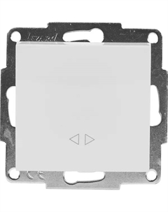 Выключатель промежуточный Vesna цвет белый Lezard